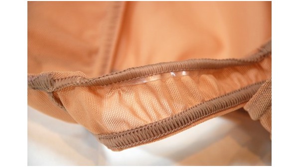 TPU透明弹力带在内裤包边定型的运用