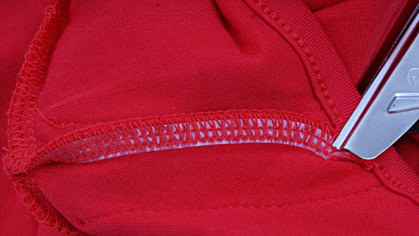 优衣库品牌服装-针织服装TPU弹力带定型案例